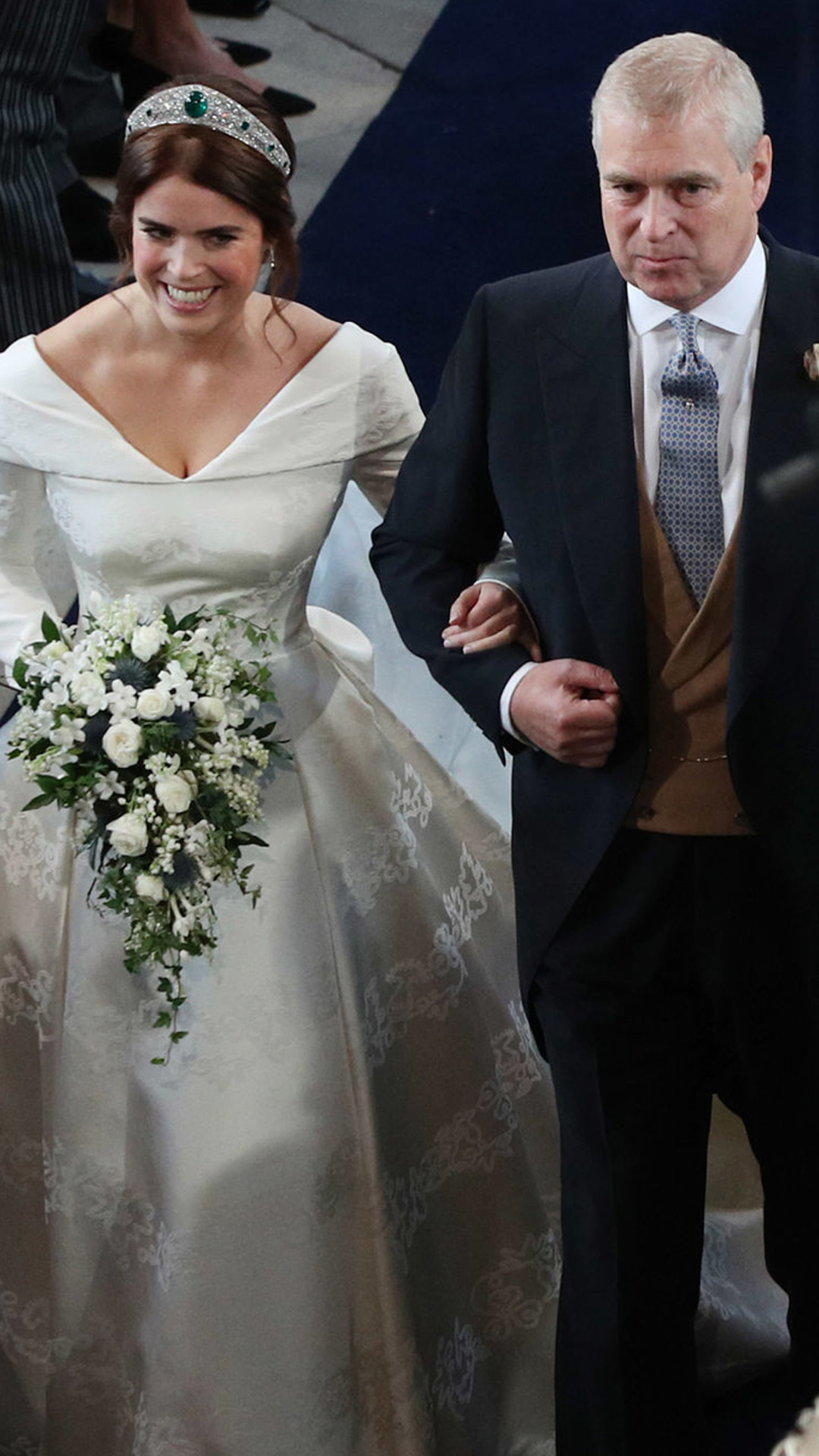 Princess Eugenie Is A Royal Bride In Peter Pilotto Dress At Wedding